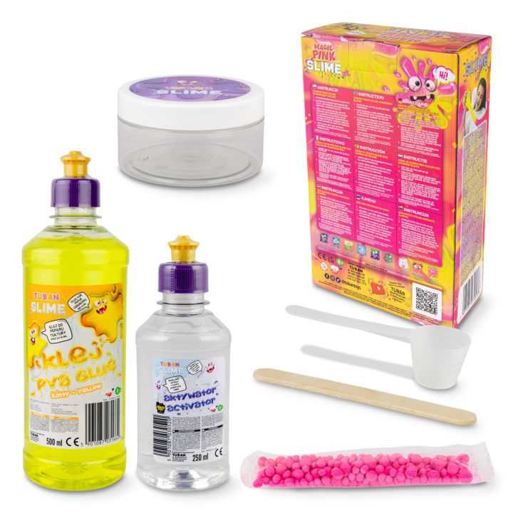 Tuban Zestaw DIY Slime magic pink XL