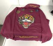 Худи ед харди кофта ed hardy зип панк мерч рок рейв мош y2k og sk8 реп