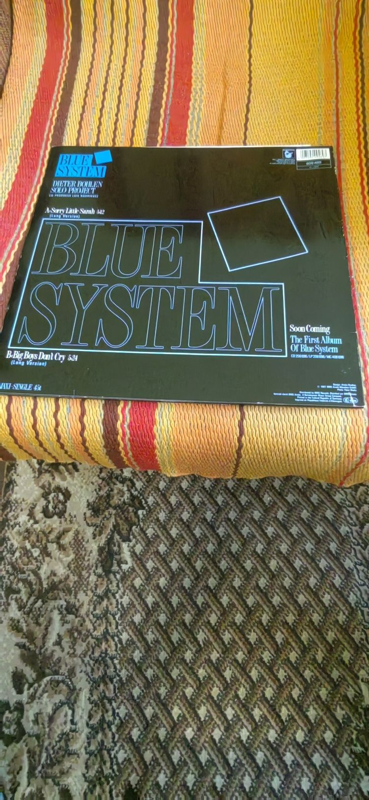 Blue System - Sorry Little Sarah, 12"Maxi singiel winylowy