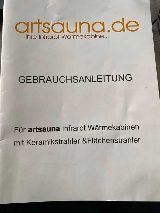 Sauna infrarot infrared na podczerwień 1 2 os LED kolory oparcia mp3