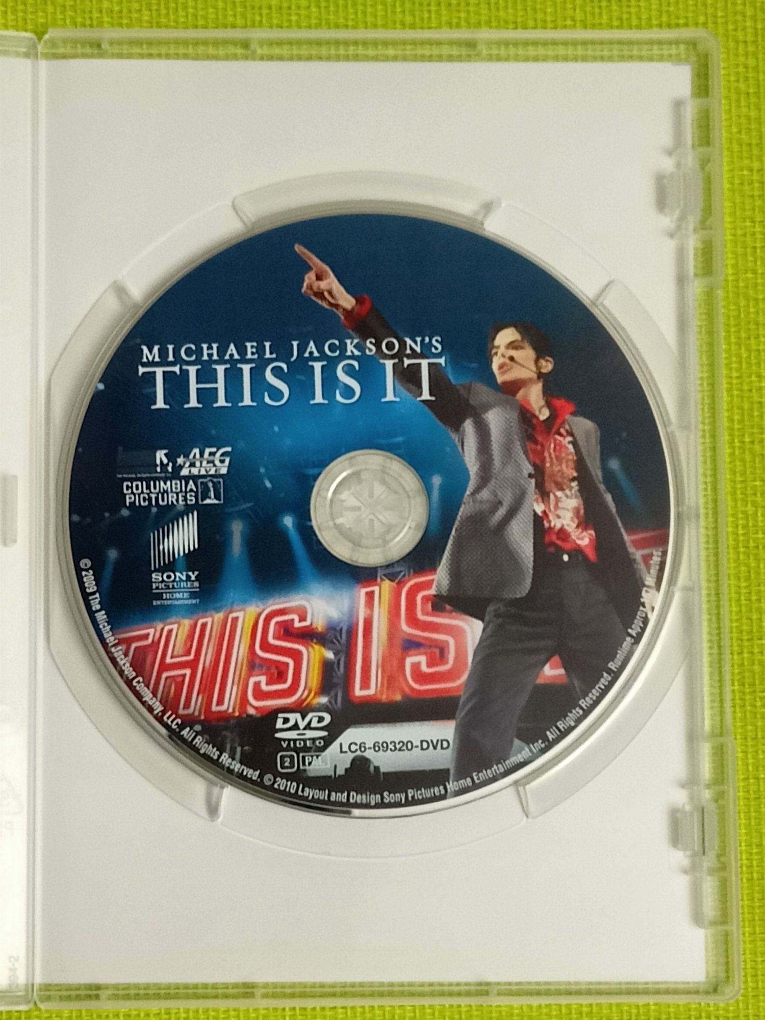 Michael Jackson - This is it - dvd