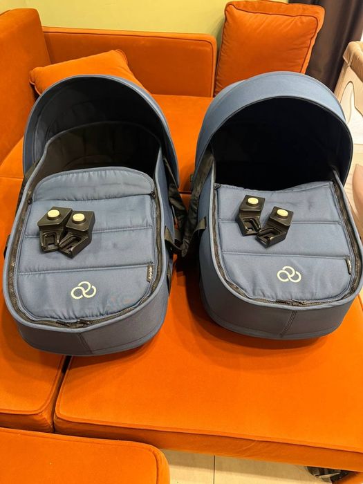 2 Люльки до візочка Bumprider Connect 3 (Navy)