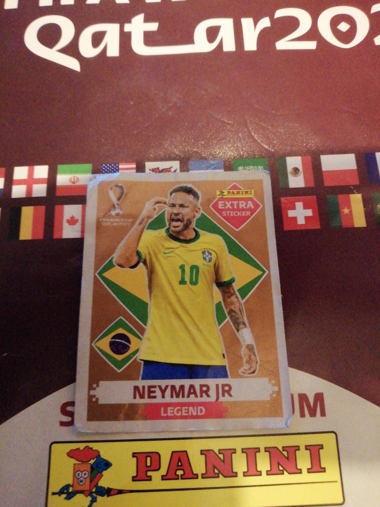 Figurinha legend neymar de bronze