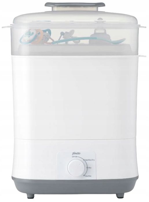 Sterylizator Parowy Suszarka Do Butelek Alecto BF55 3w1 Do 11 Butelek
