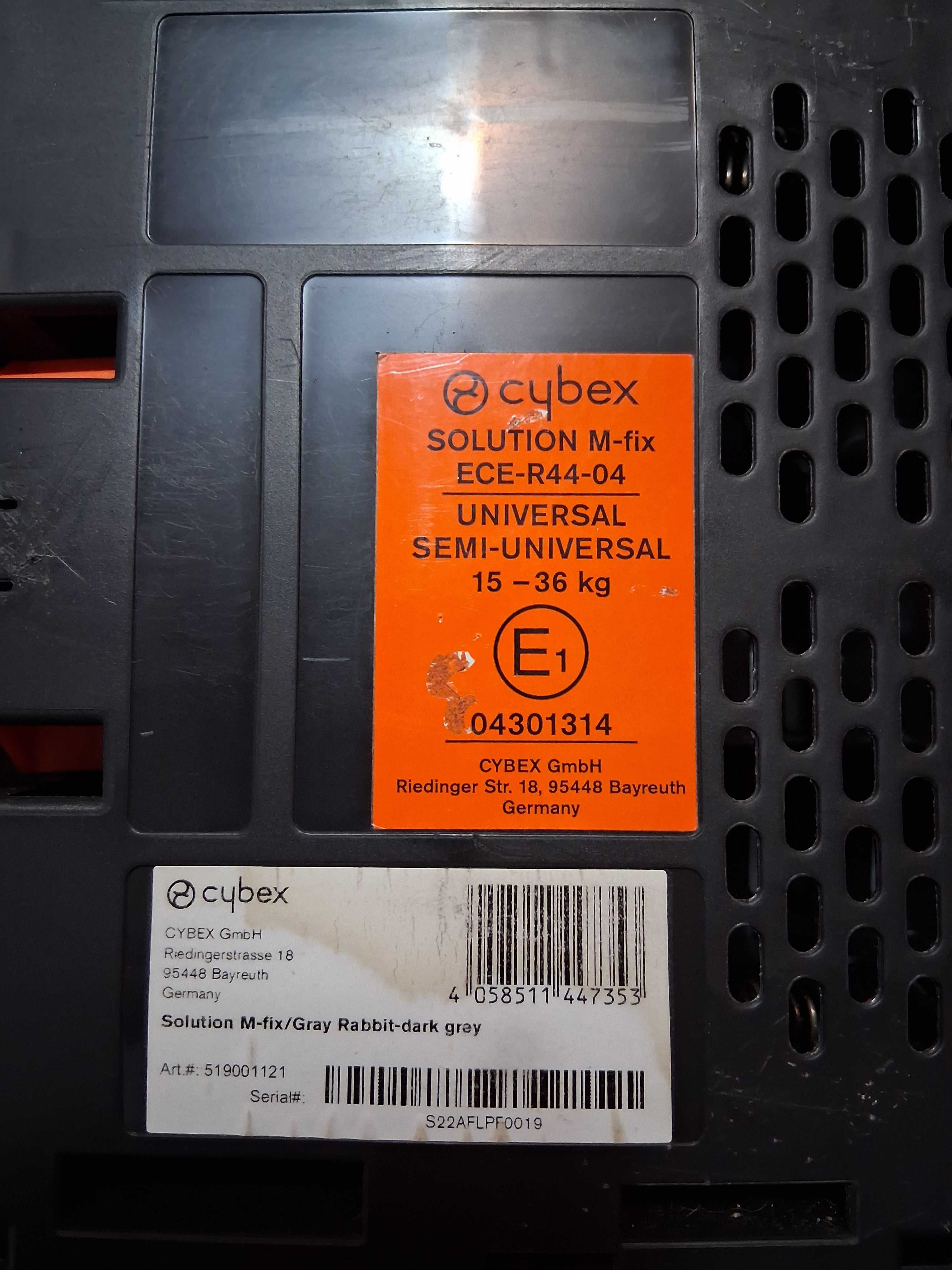 Cadeira de criança - Cybex Solution M-Fix - 15 a 36k