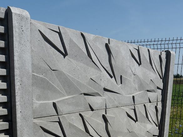 Ogrodzenia Betonowe (NOWE WZORY!) - produkcja - transport - montaż