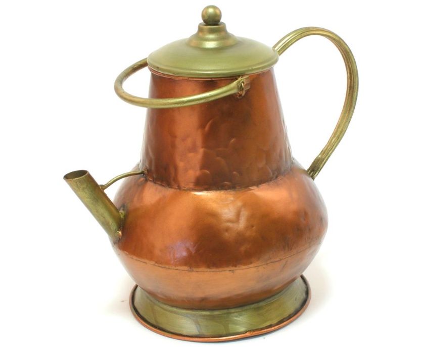 Dzbanek Retro Ozdobny Metalowy Dzban