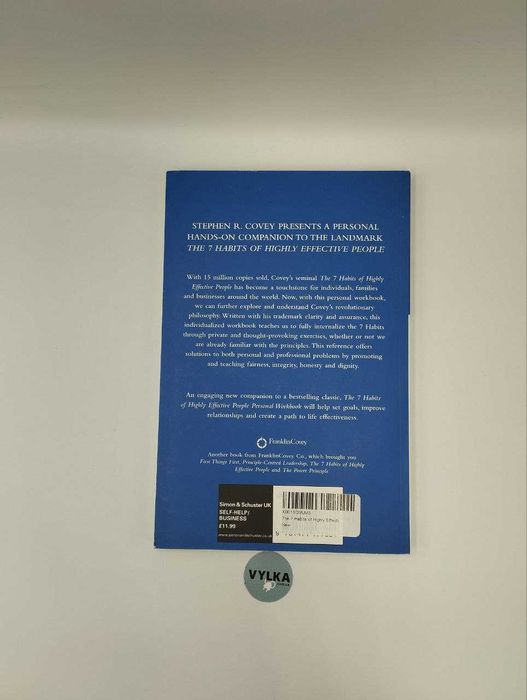 Книга "The 7 Habits of Highly Effective People Personal Workbook"