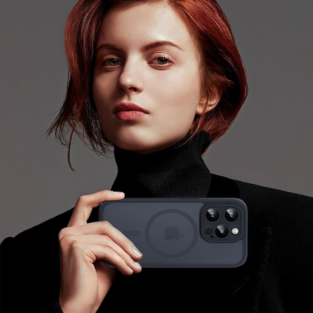 Zestaw 3w1 Etui Plecki do iPhone 15 Pro Max MagSafe 2x szkło ochronne