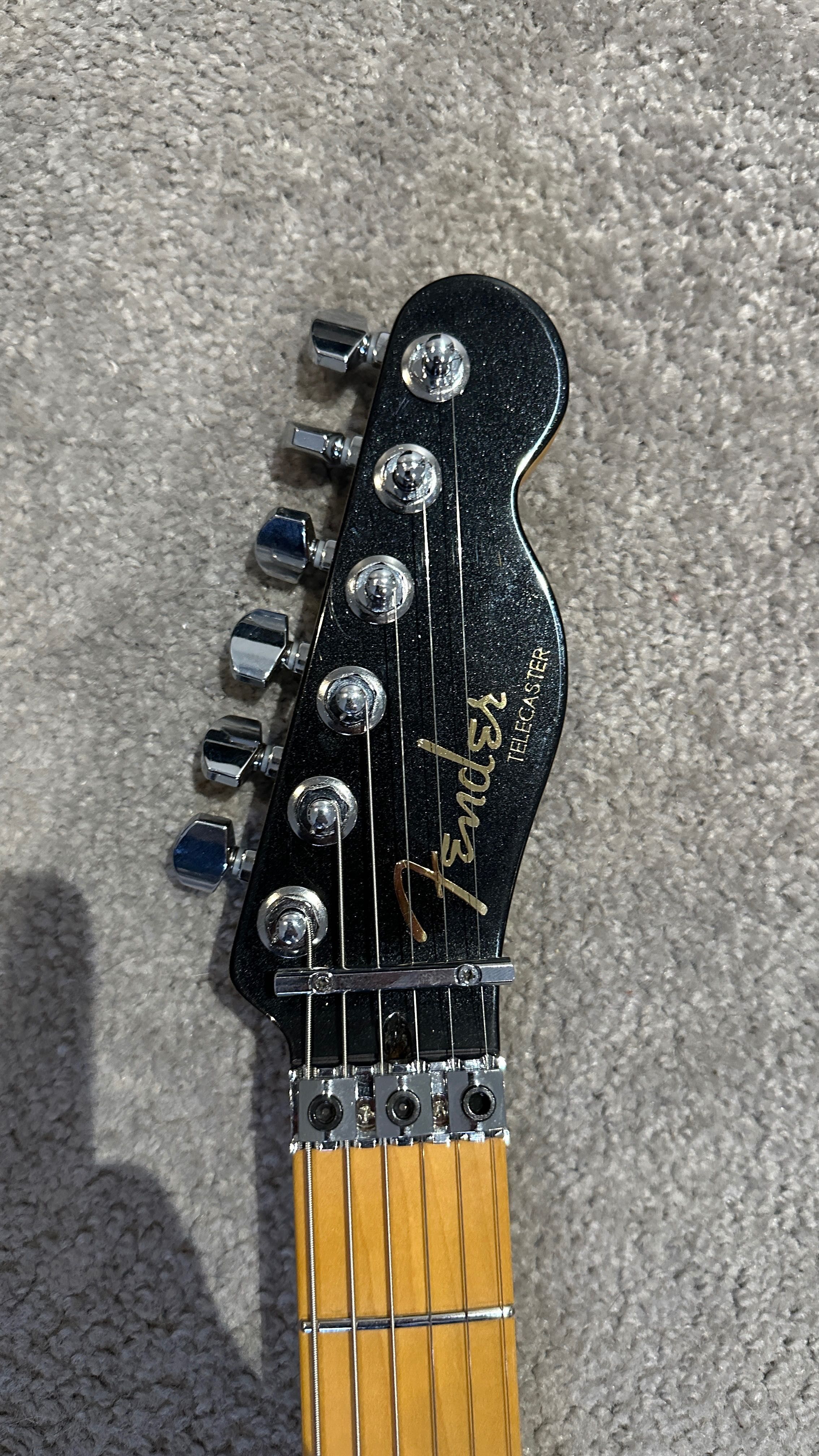 Fender AM Ultra Luxe Tele Floyd Rose HH USA
