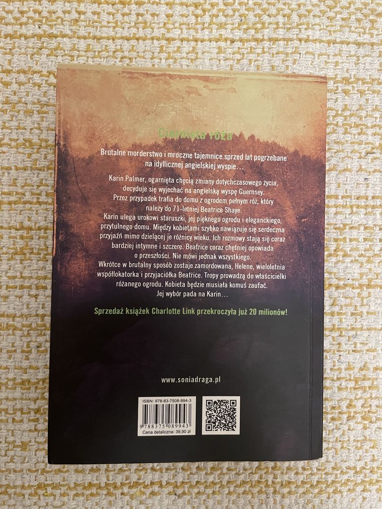Książka: Ciernista róża - Charlotte Link