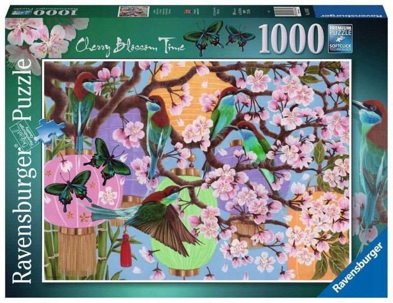 Puzzle 1000 Kwitnące Wiśnie, Ravensburger
