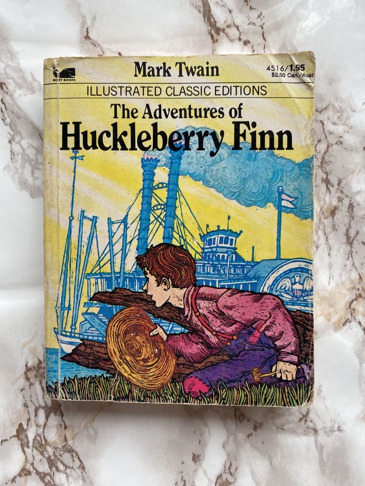 Книги англійською “Just so stories” Kipling/ “Huckleberry Finn” Twain