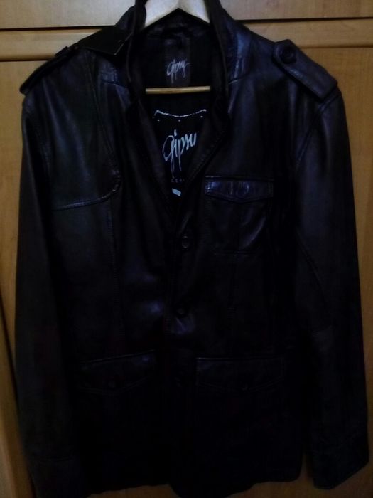 Пиджак мягенькая кожа