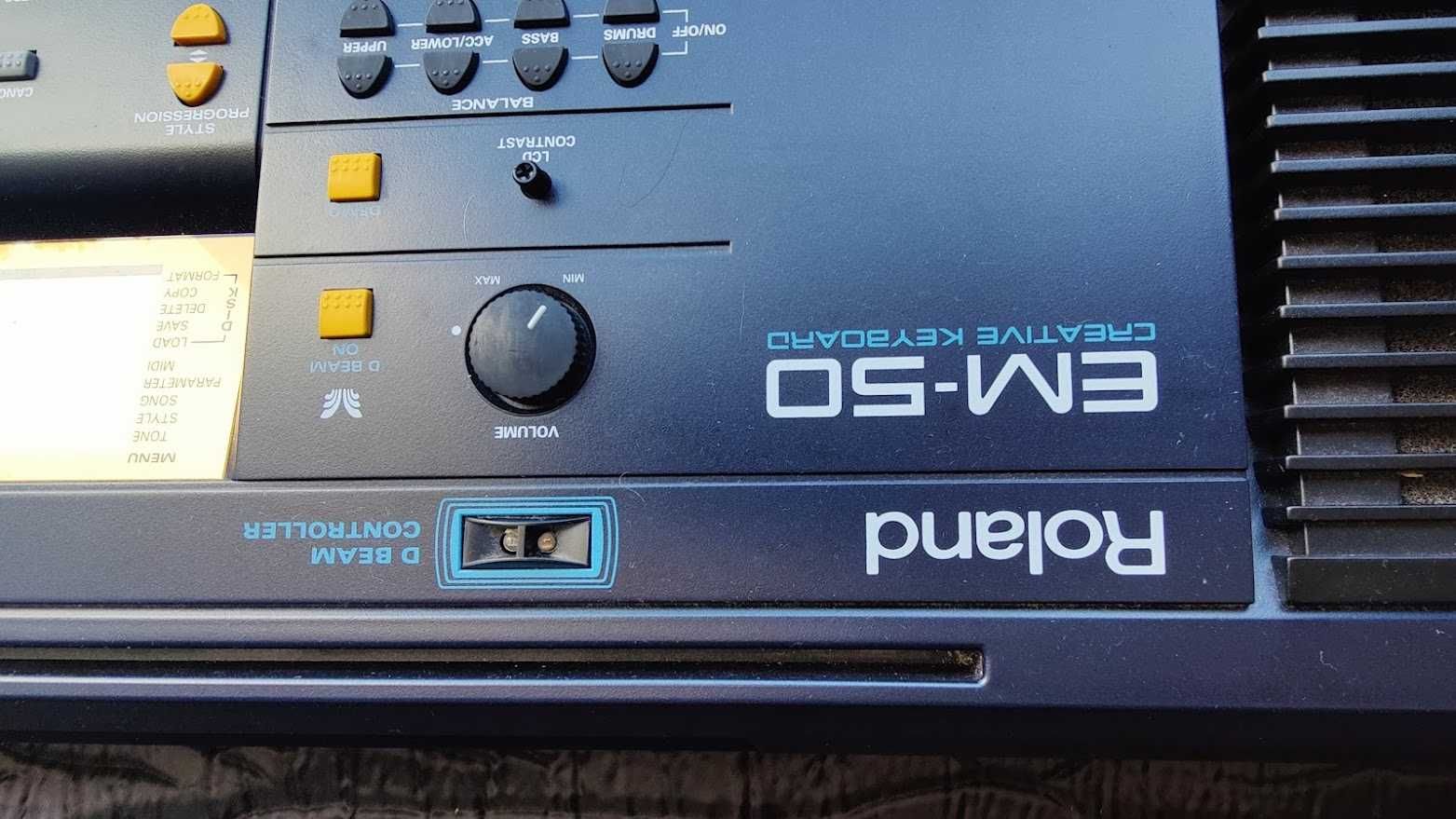 Orgão Roland EM-50 Oferta de Bolsa de transporte