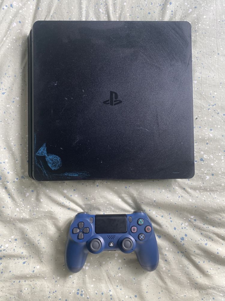 PS 4 + 2 comandos + jogos