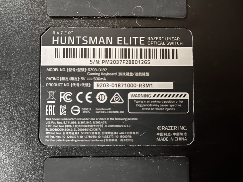 Klawiatura Razer Huntsman Elite