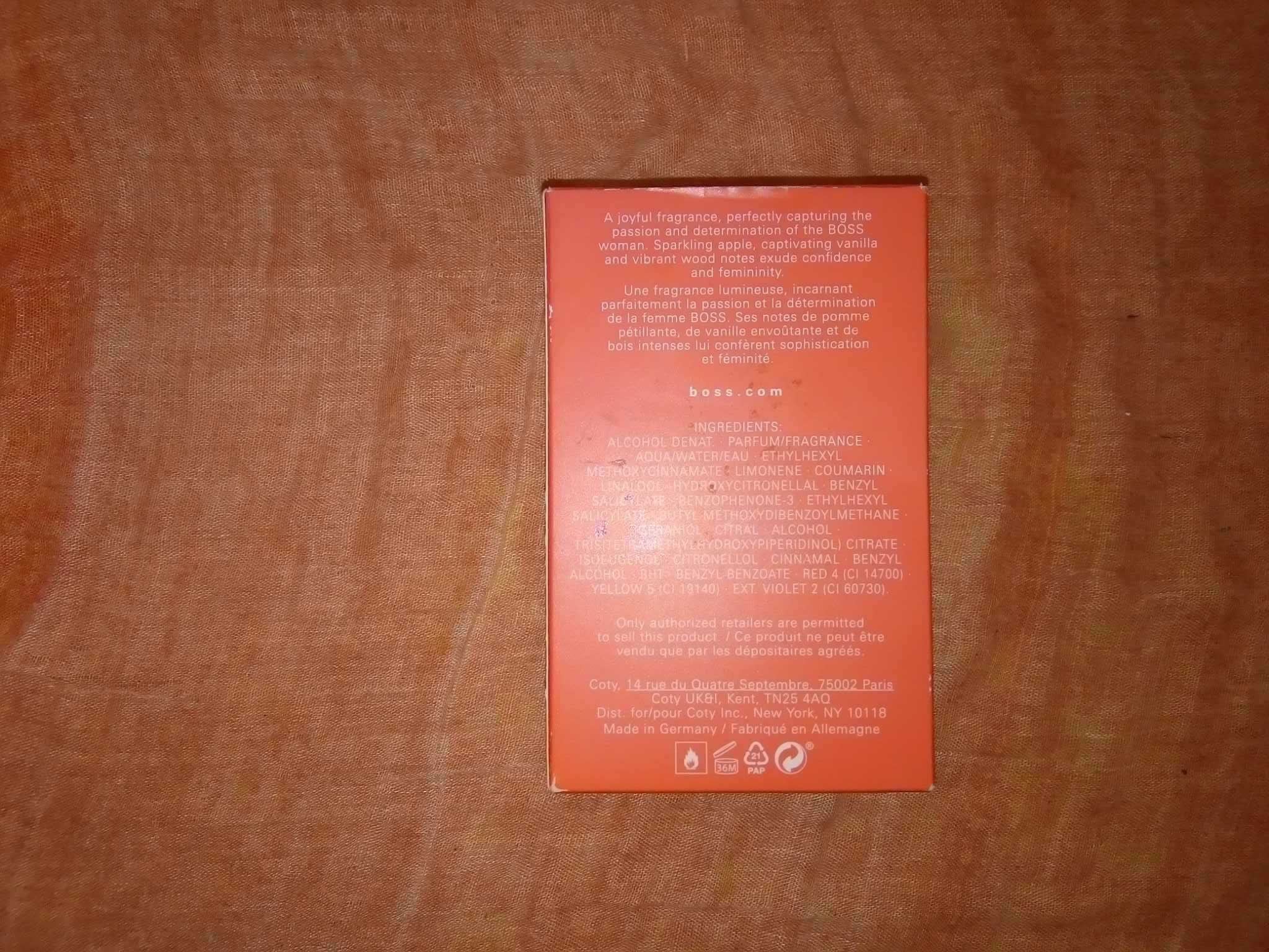 Hugo Boss Alive Eau De Parfum EDP 50ml puste opakowanie kartonik