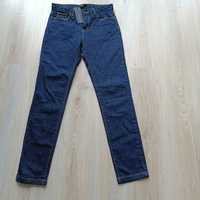 Spodnie jeansowe jeansy greenpoint 36 granatowe niebieski eleganckie s