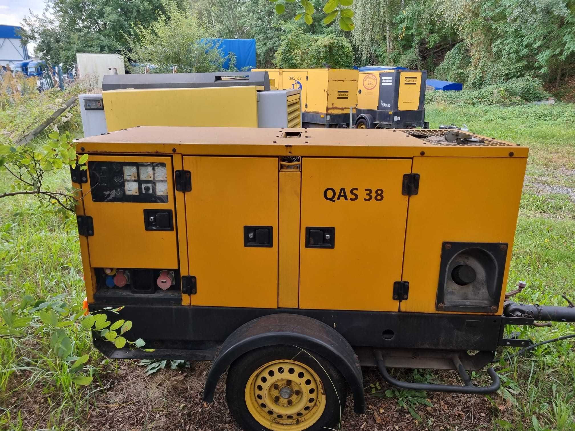 agregaty prądotwórcze Atlas Copco