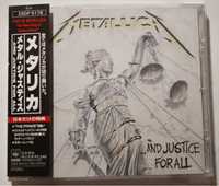 Plyta CD Metalica …and justice for all Japonia UNIKAT