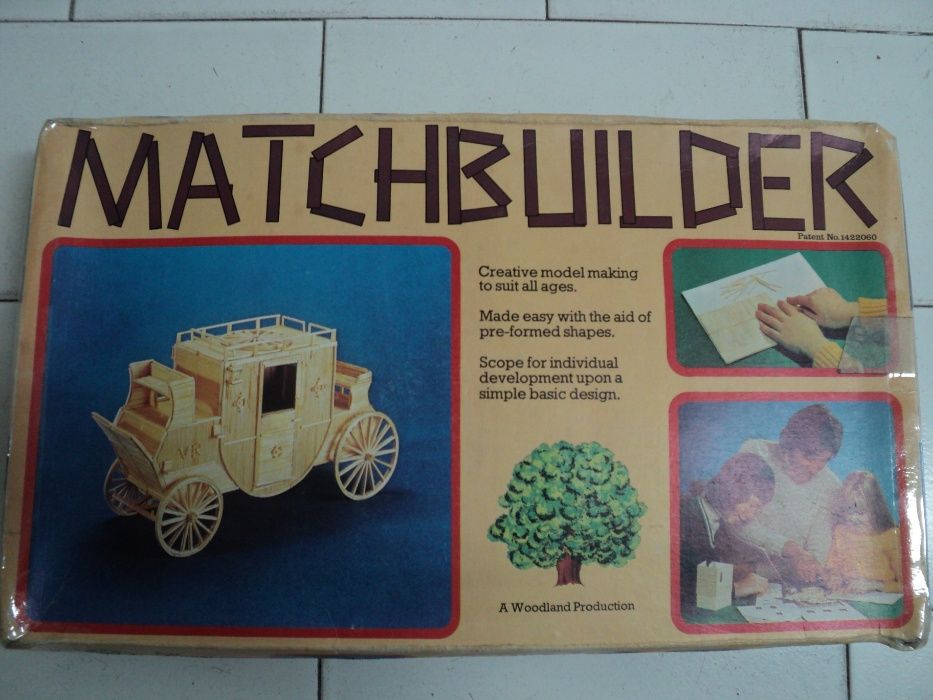 Matchbuilder, kits de modelismo em paus de fósforo