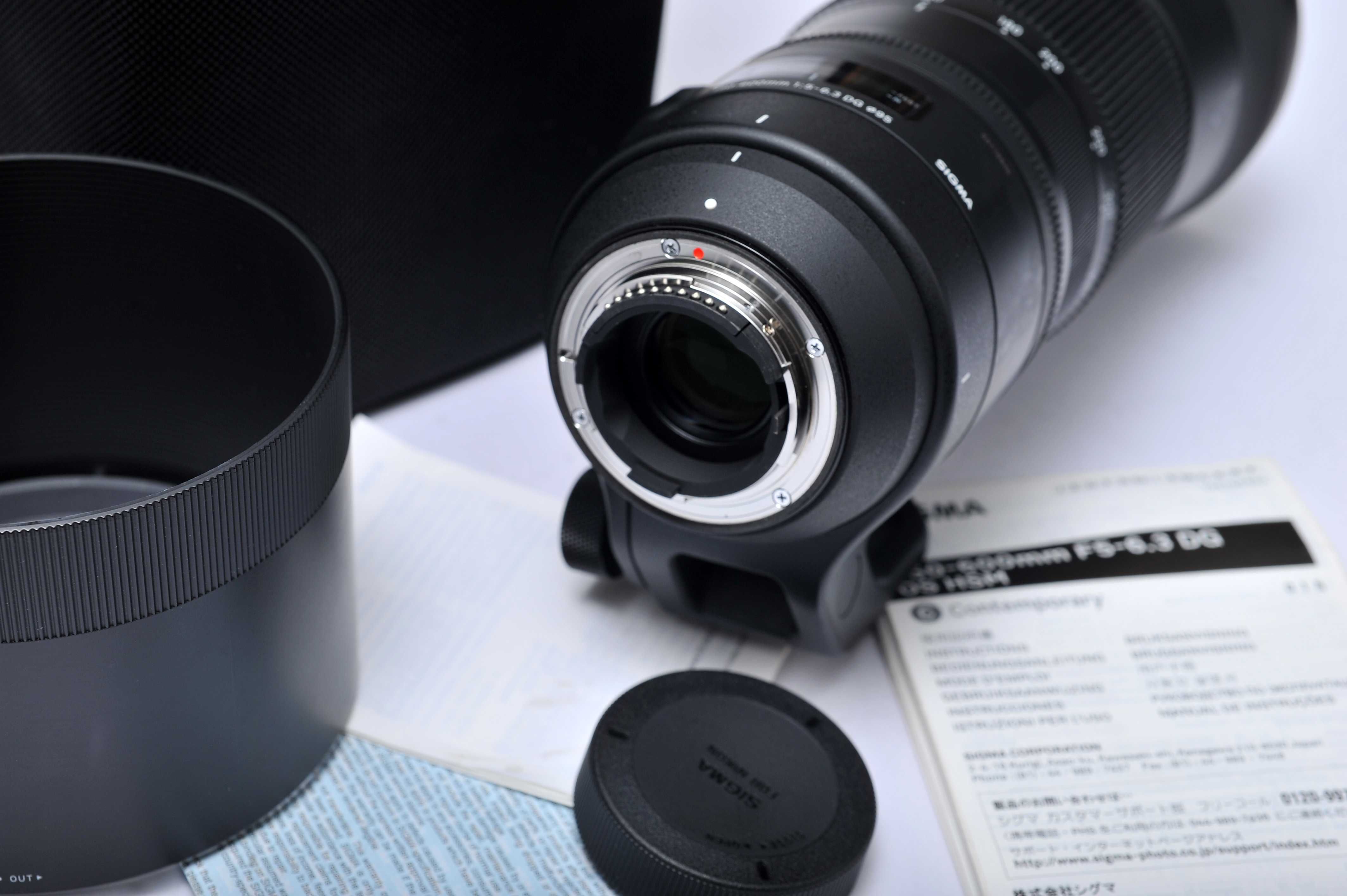 Sigma 150-600mm f5-6.3 DG OS HSM p/ Nikon