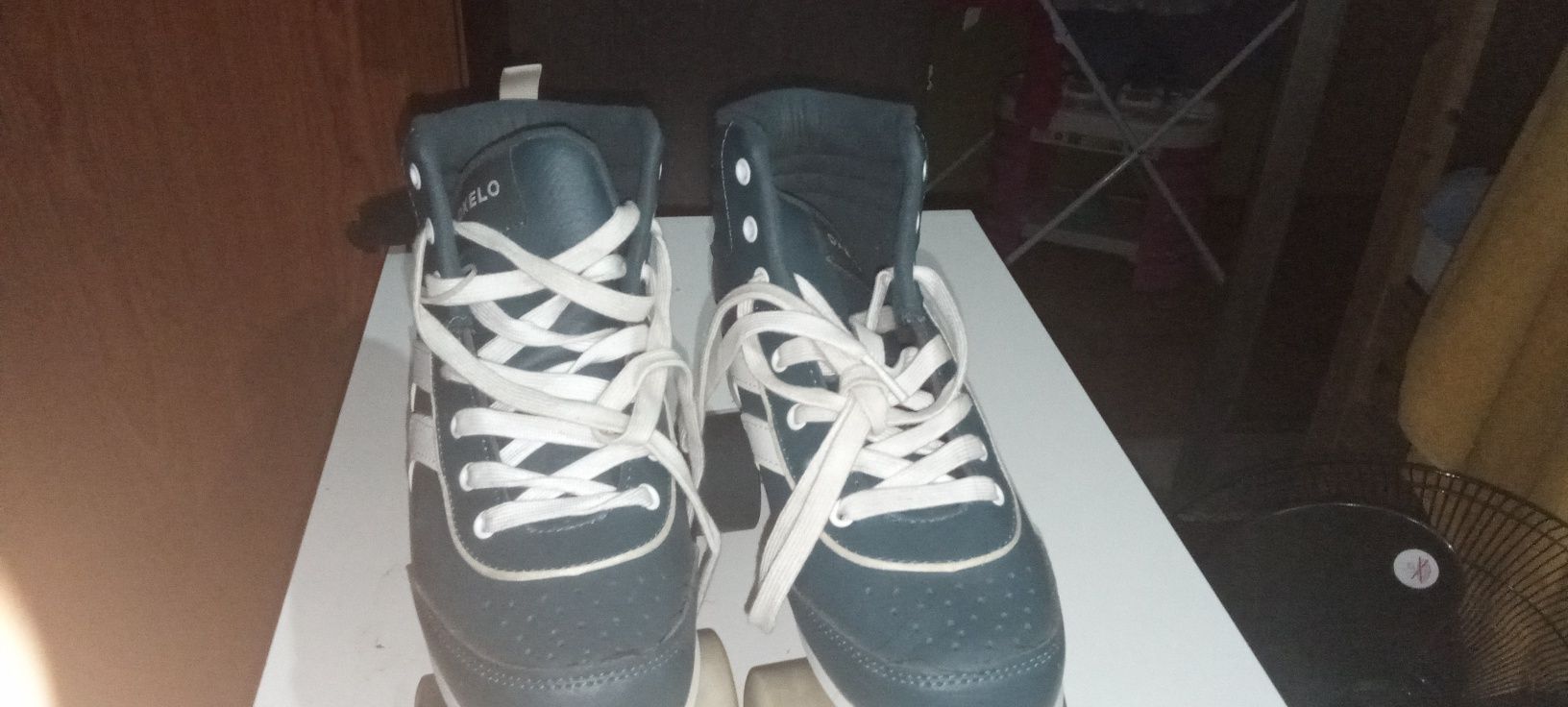 Patins 4 rodas, novo com muito pouco de uso
