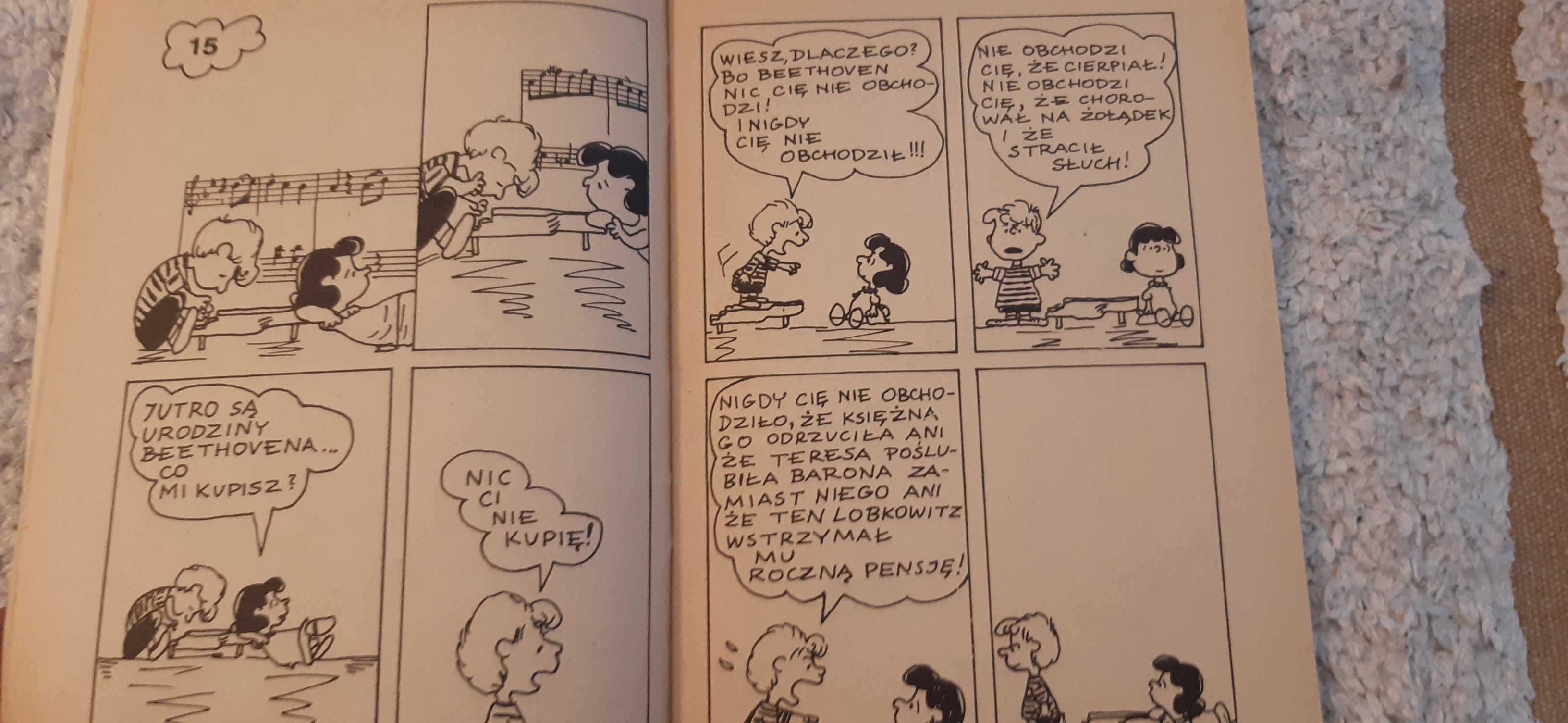 kolekcjonerski komiks prl fistaszki charles m. schulz