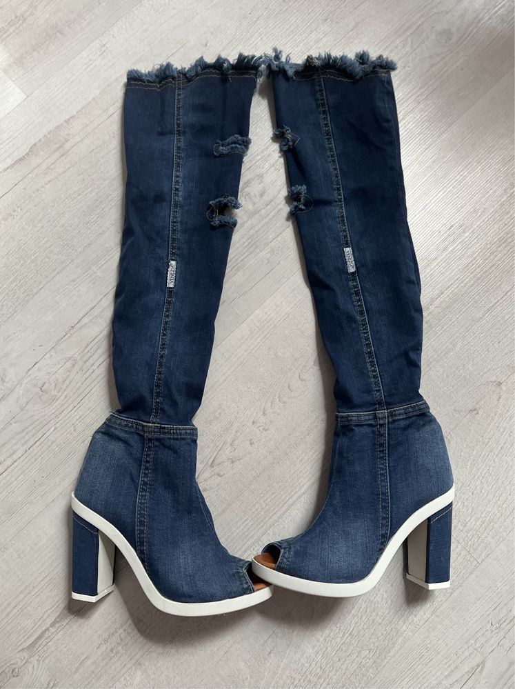 Kozaki jeans Venezia