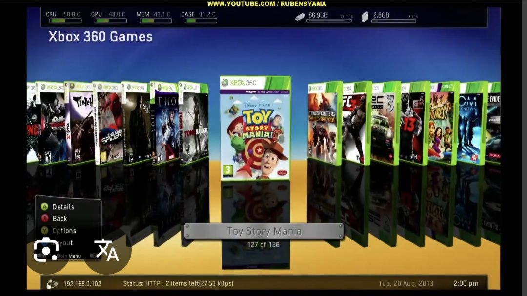 Xbox 360 desbloqueada fristille