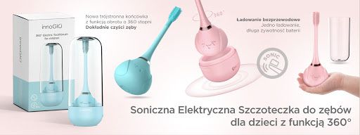 Szczoteczka soniczna dla dzieci INNOGIO 360