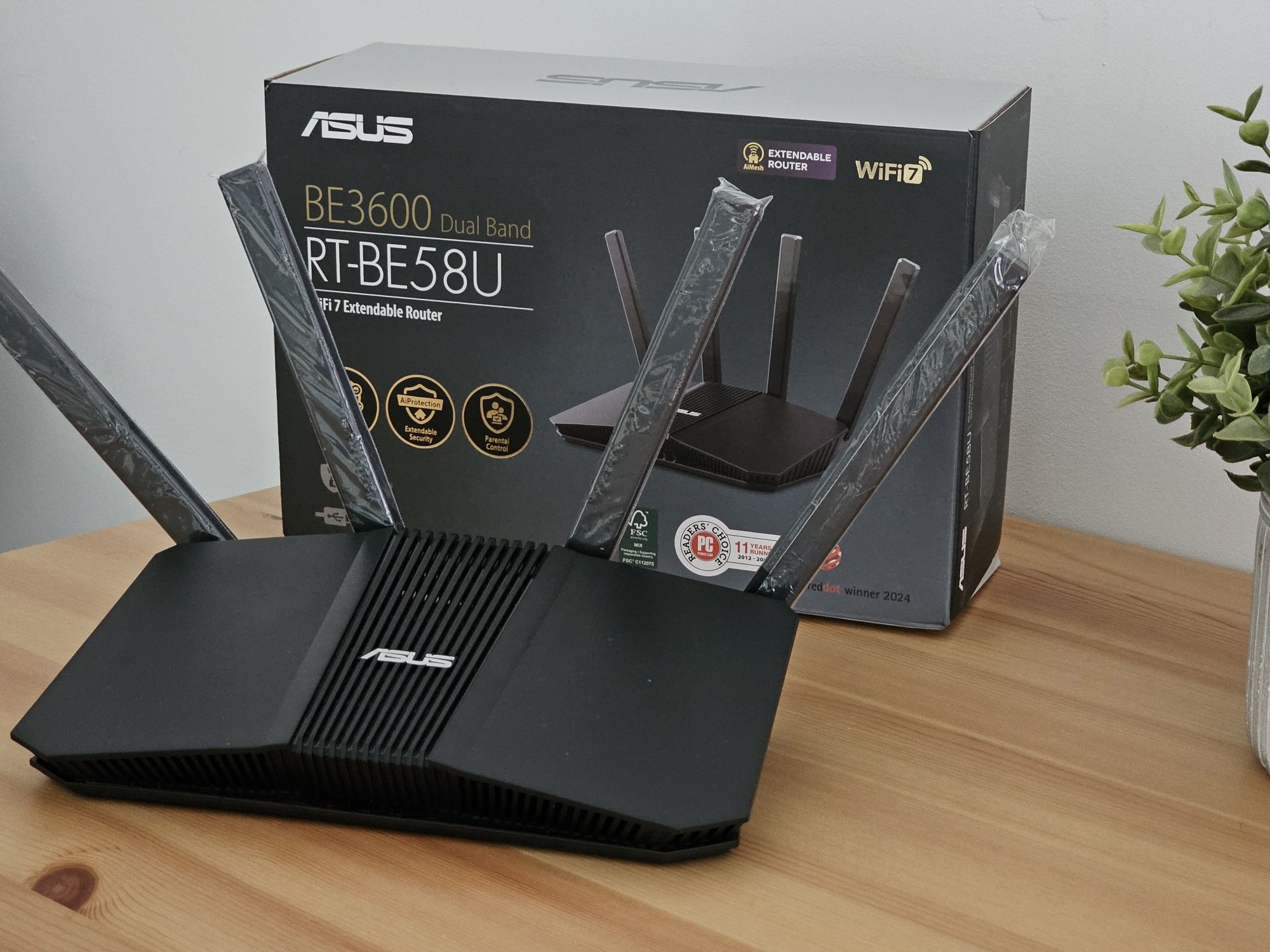 Router Asus RT-BE58U z Wifi7