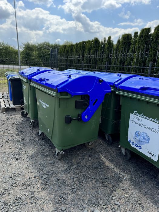 Контейнер для сміття 1100л. Бак для сміття. Євроконтейнер для сміття