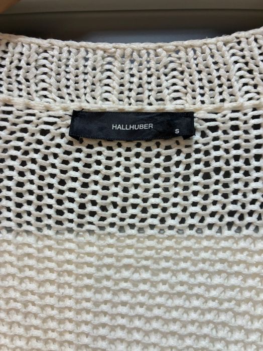 Sweter kremowy S Hallhuber