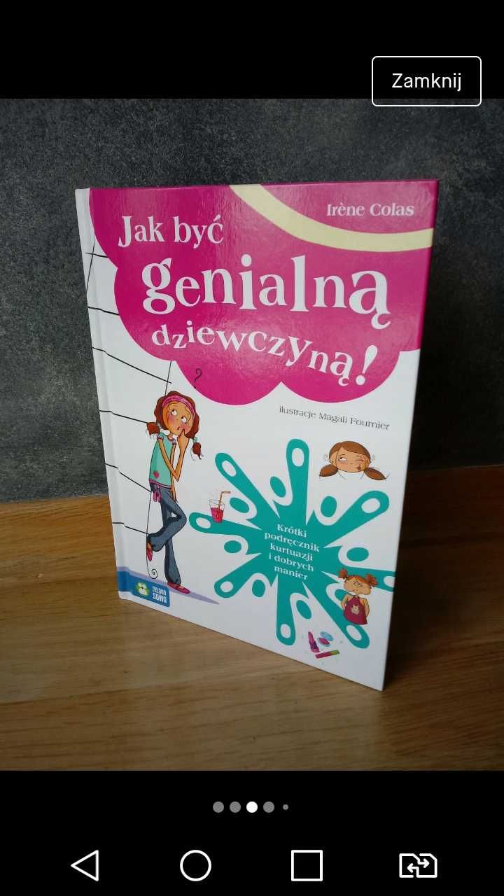 Książka poradnik podręcznik Jak być genialną dziewczyną Irene Colas