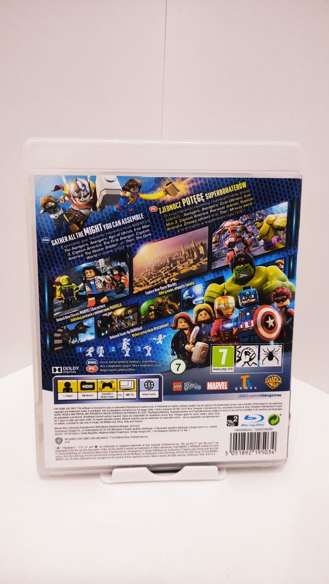LEGO Avengers PS3 Playstation 3 gra dla dzieci Marvel
