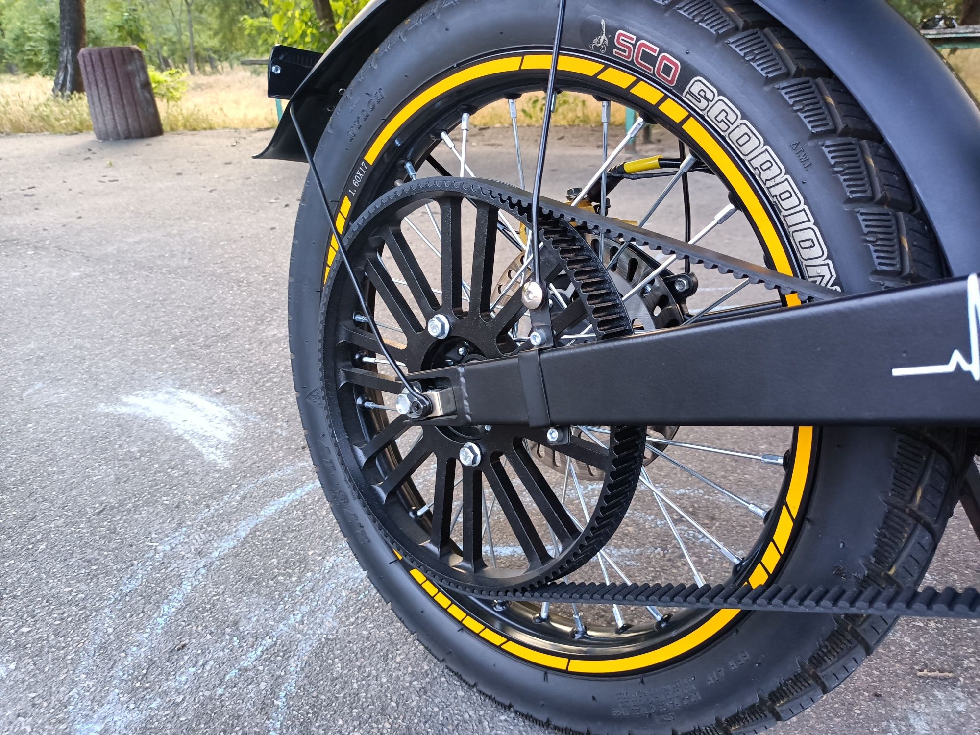 Електробайк Electric Enduro NVL 120 2(7)кВт 30Аг