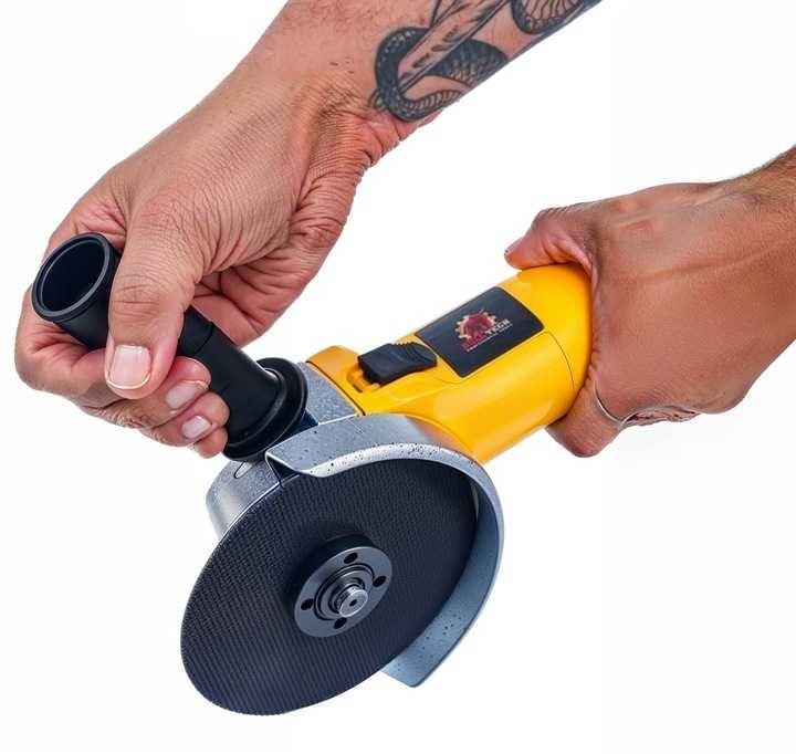 Szlifierka Kątowa 125mm Kątówka Z Regulacją Obrotów Prędkości 1350W