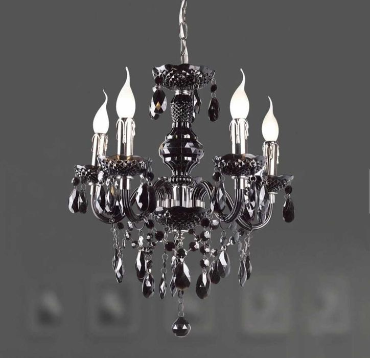 Nowa lampa wiszącą kryształowa na 5 żarówek