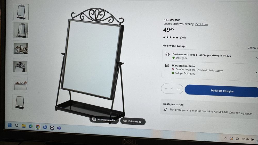 Lustro Karmsund IKEA