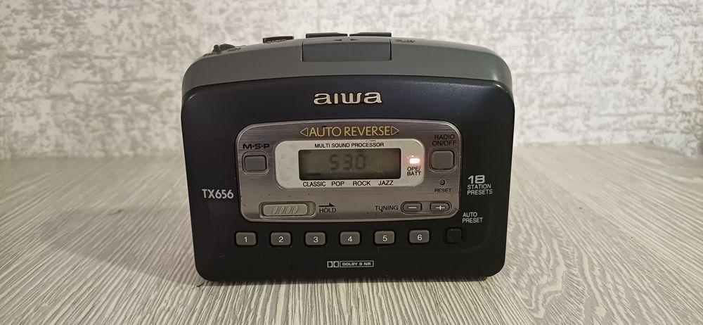 кассетный плеер Aiwa TX656.
