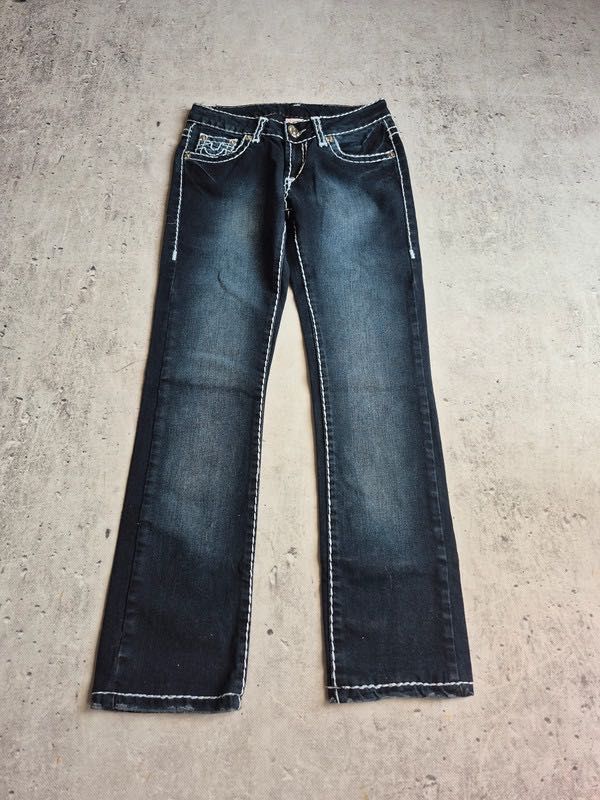True Religion spodnie damskie demim 30 avant garde affliction opium