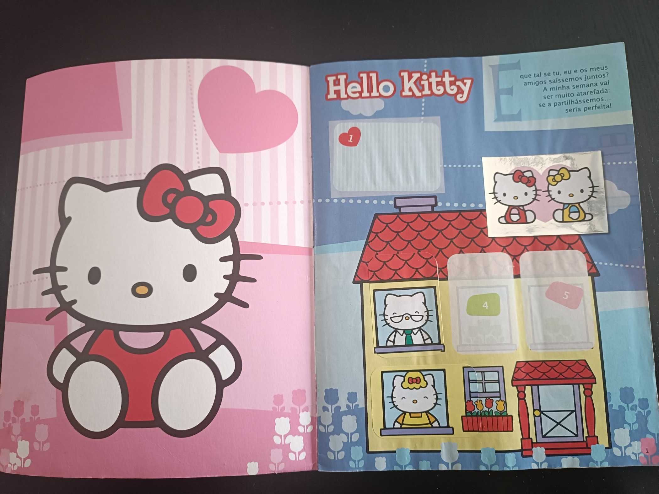 Caderneta Hello Kitty I love life