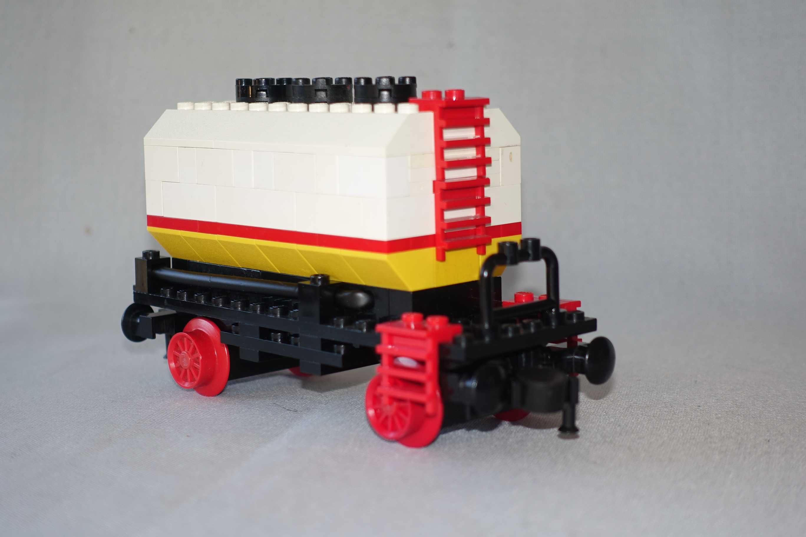 LEGO train cysterna 7816 Shell Tanker z 1980 + GRATIS wagon i wysyłka