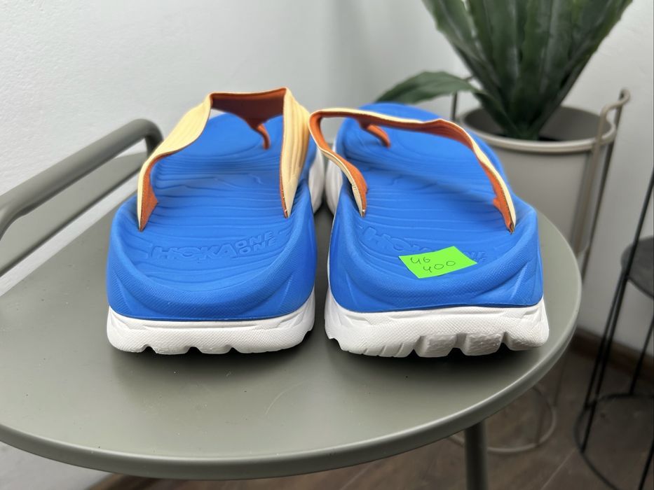 Оригінал! Тапочки шльопки вєтнамки Hoka Recovery Flip 46 розмір MM858