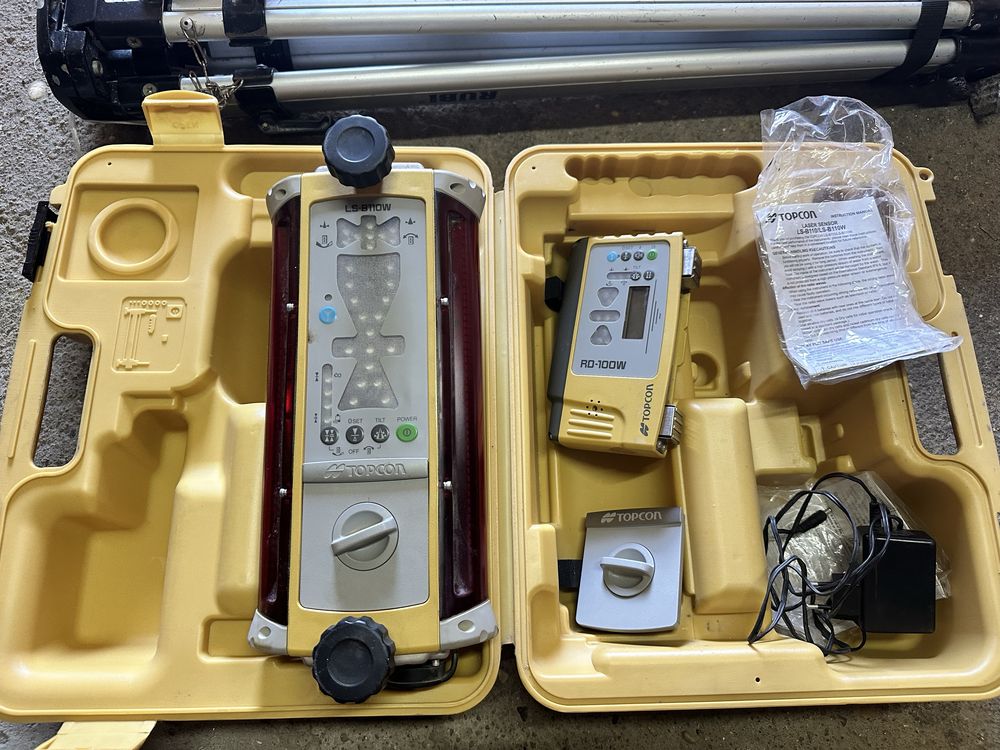 Laser Topcon com receptor