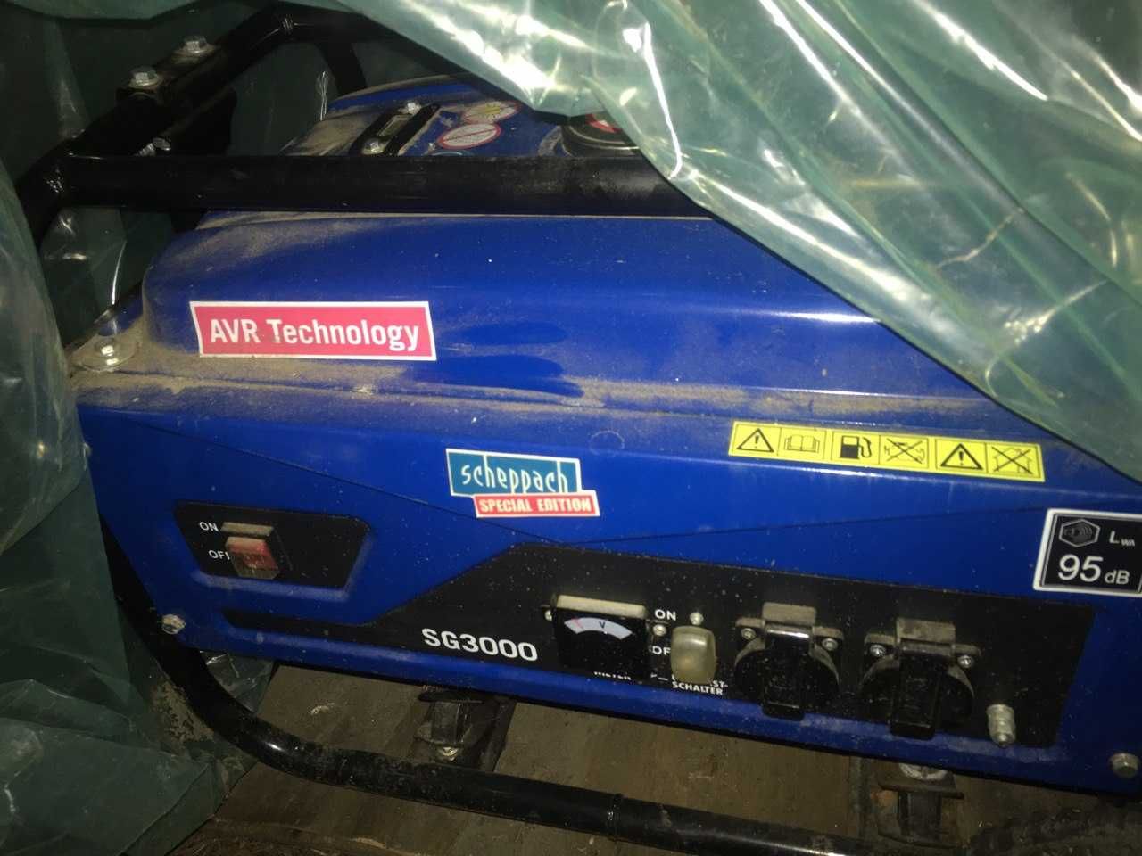Генератор Scheppach SG3000 — почти новый!