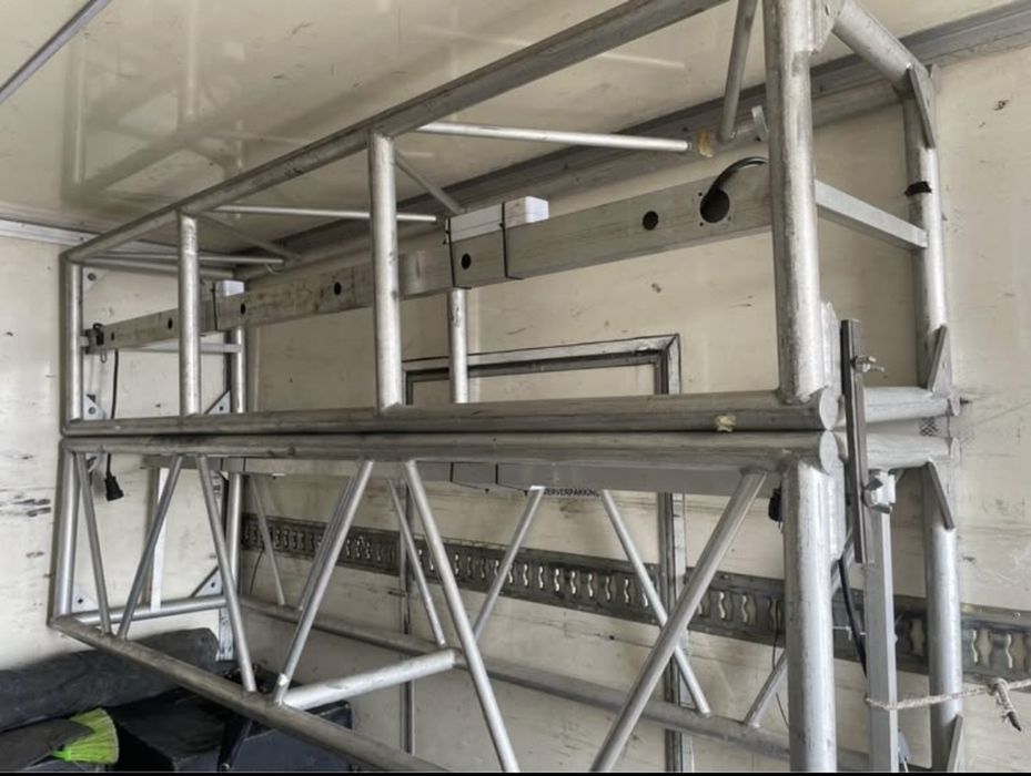 Truss quadradas em bom estado