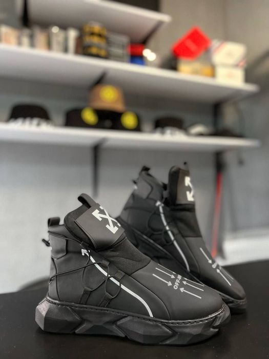 РАСПРОДАЖА! OFF-WHITE мужские кроссовки сникерсы кеды